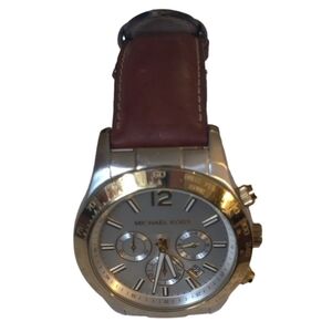 Michael Kors Leather Watch